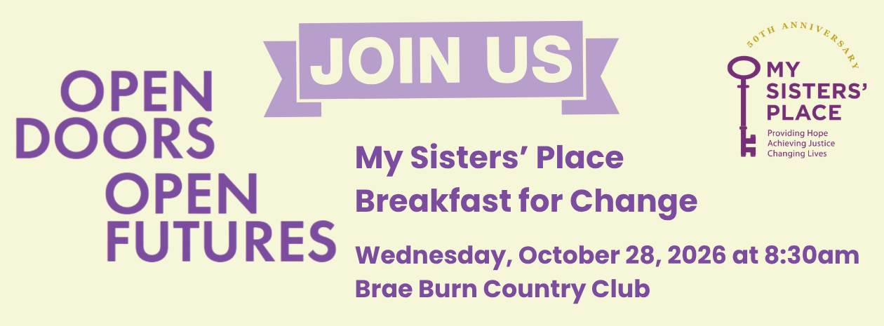 My Sisters' Place 2026 Breakfast for Change