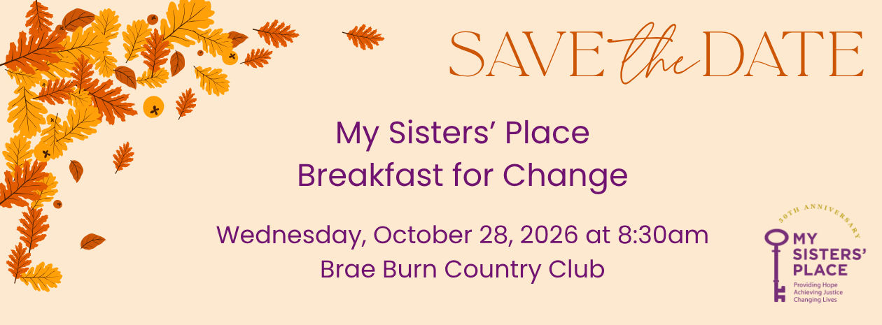 My Sisters' Place 2026 Breakfast for Change